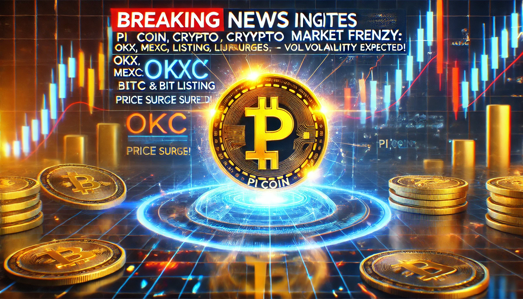 Pi Coin Ignites Crypto Market Frenzy: OKX, MEXC, and Bitget Listing Confirmed for February 20th - Price Surges, Volatility Expected!