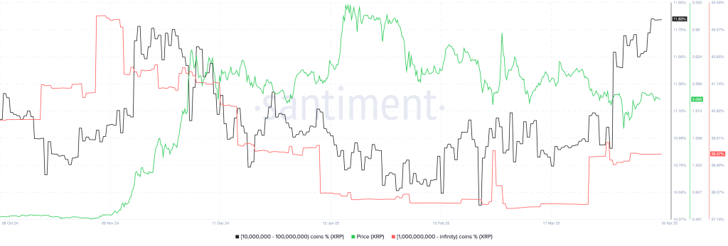 Chat of XRP Price Consolidates